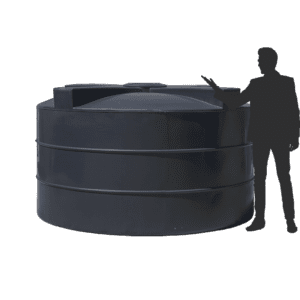 6,000L Round Water Tank Squat
