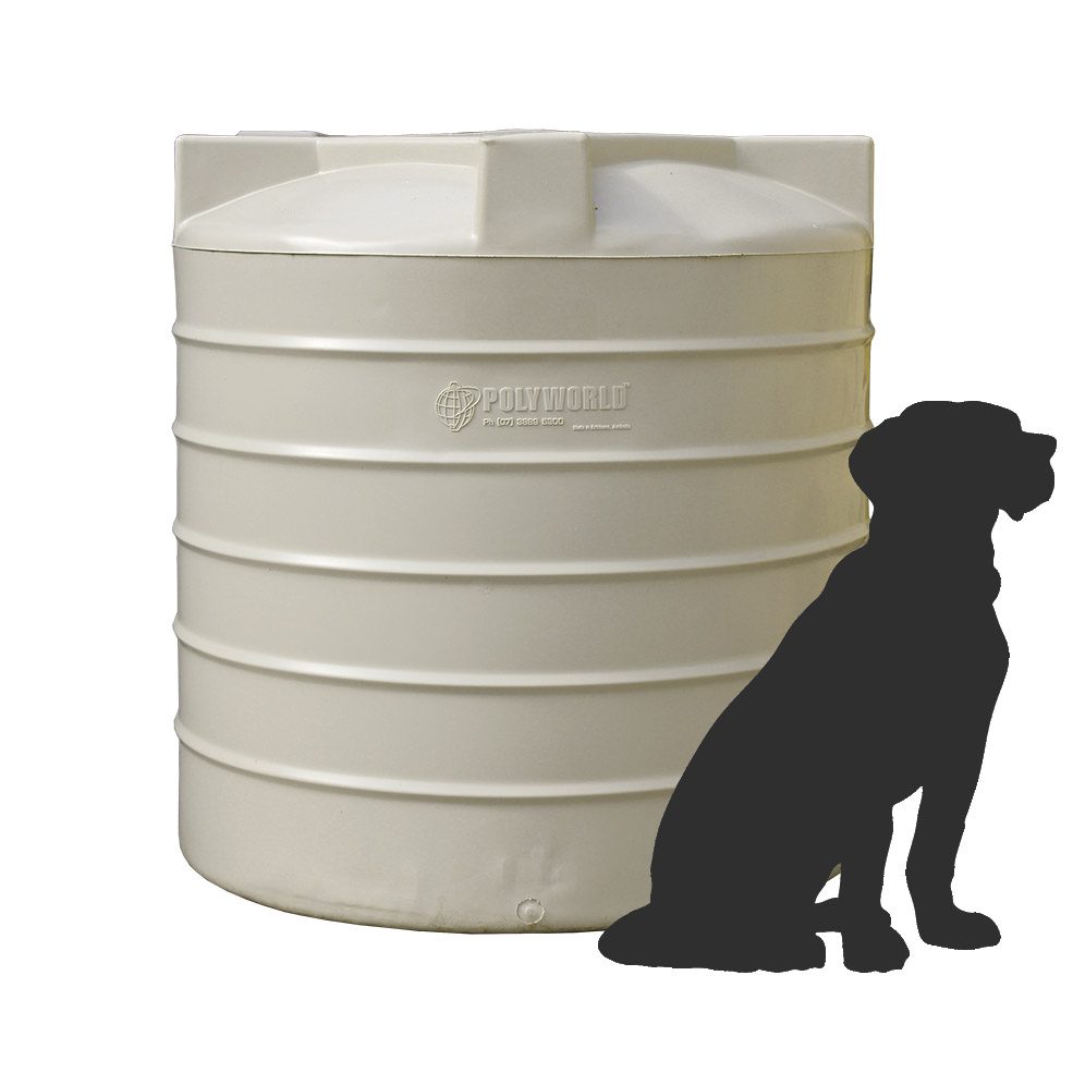 1,000 Litre Round Rain Water Tank