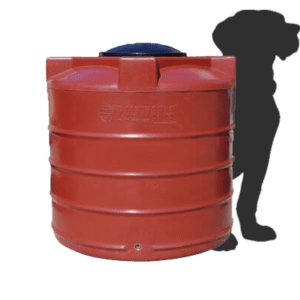 500L Round Water Tank Tall