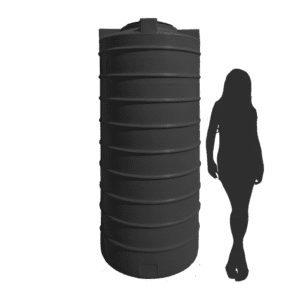 1,000L Round Water Tank Tall