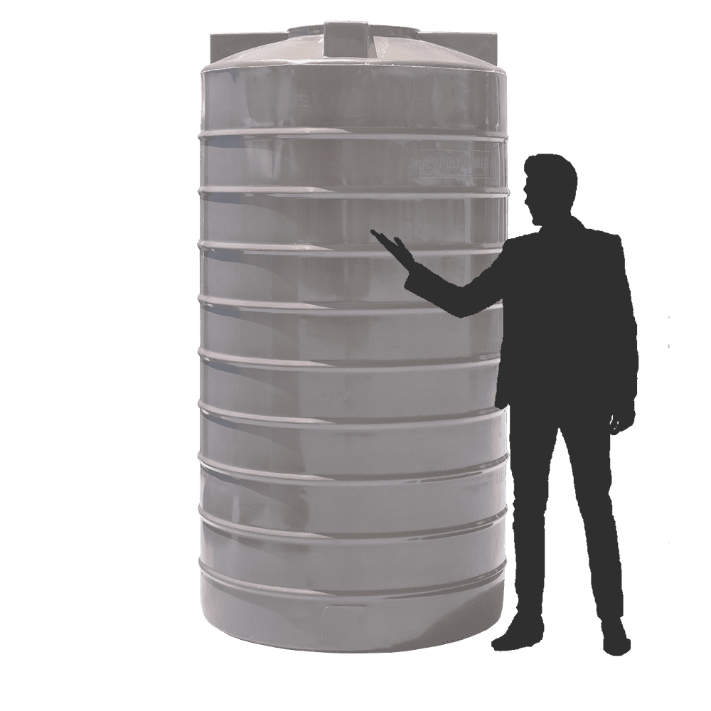 2,000L Round Water Tank