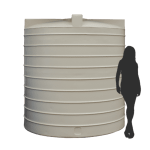 6,000L Round Water Tank