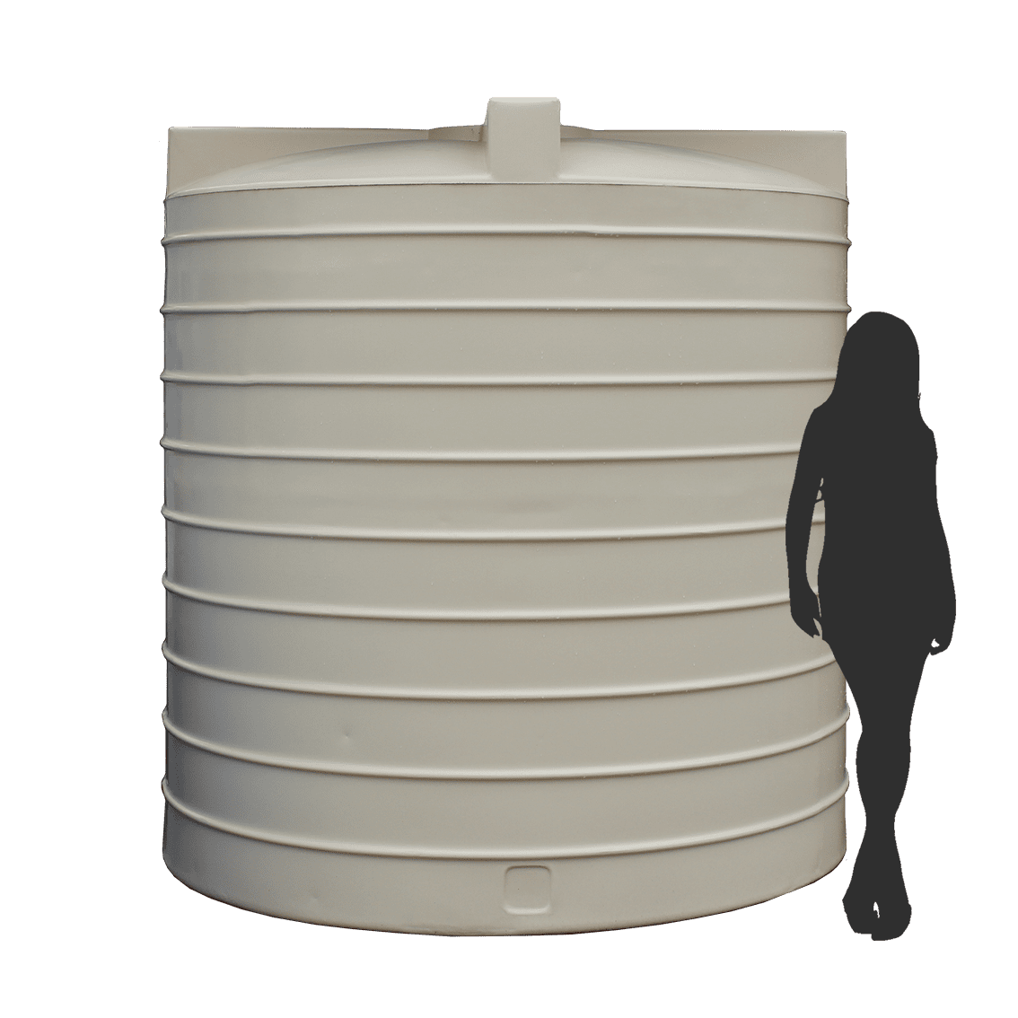 6,000L Round Water Tank