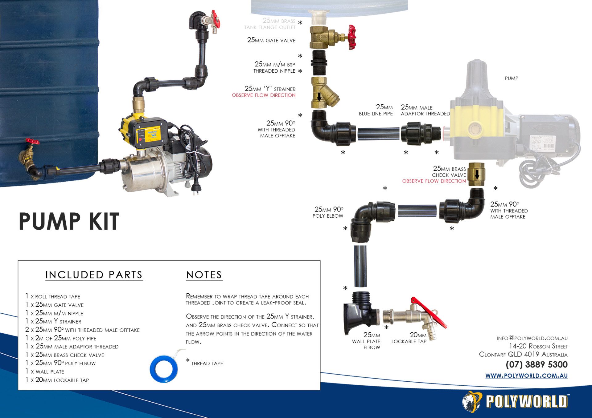 Pump Kit Installation Diagram