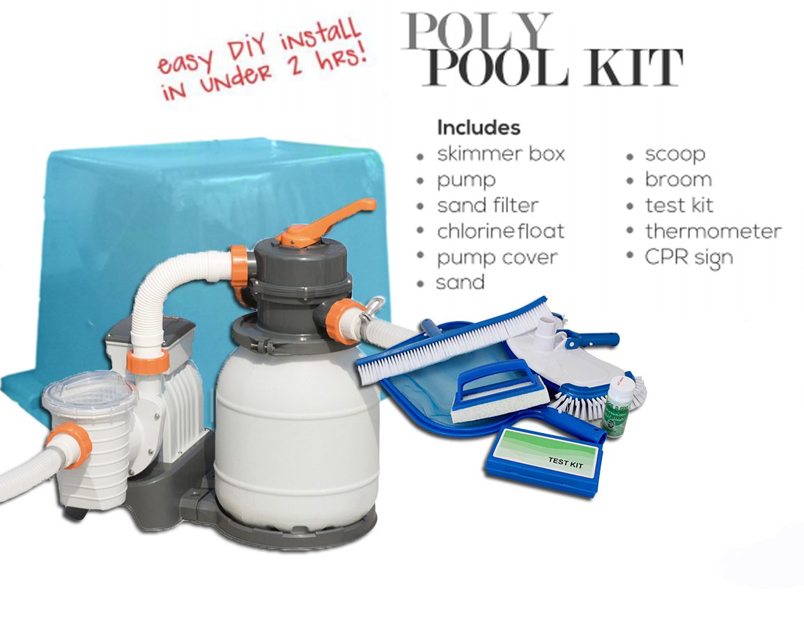 Poly Pool Filter Kit - Polyworld