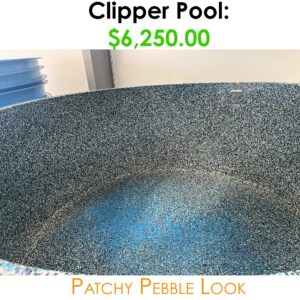Pebble Look Clipper Pool Special $6,250.00